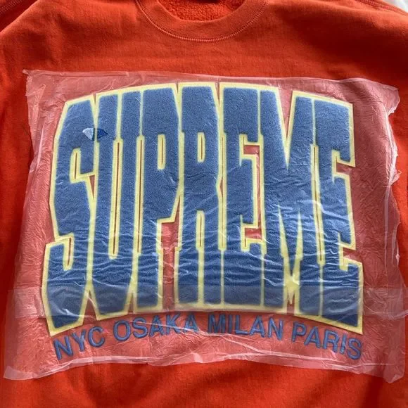 Supreme | Sweaters | Supremecities Arc Crewneck Sweatshirt | Poshmark 